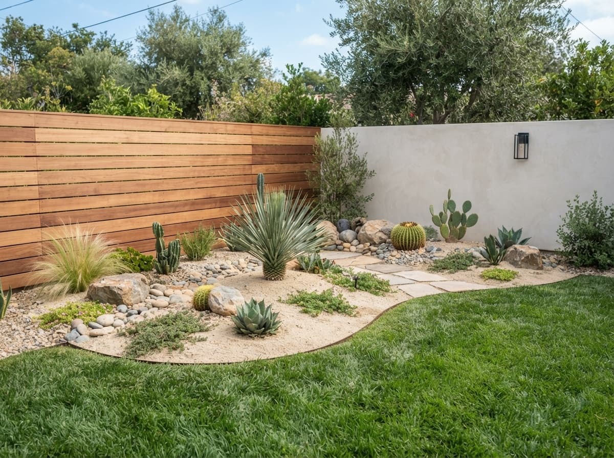 Stunning Desert Garden Bed Design Ideas