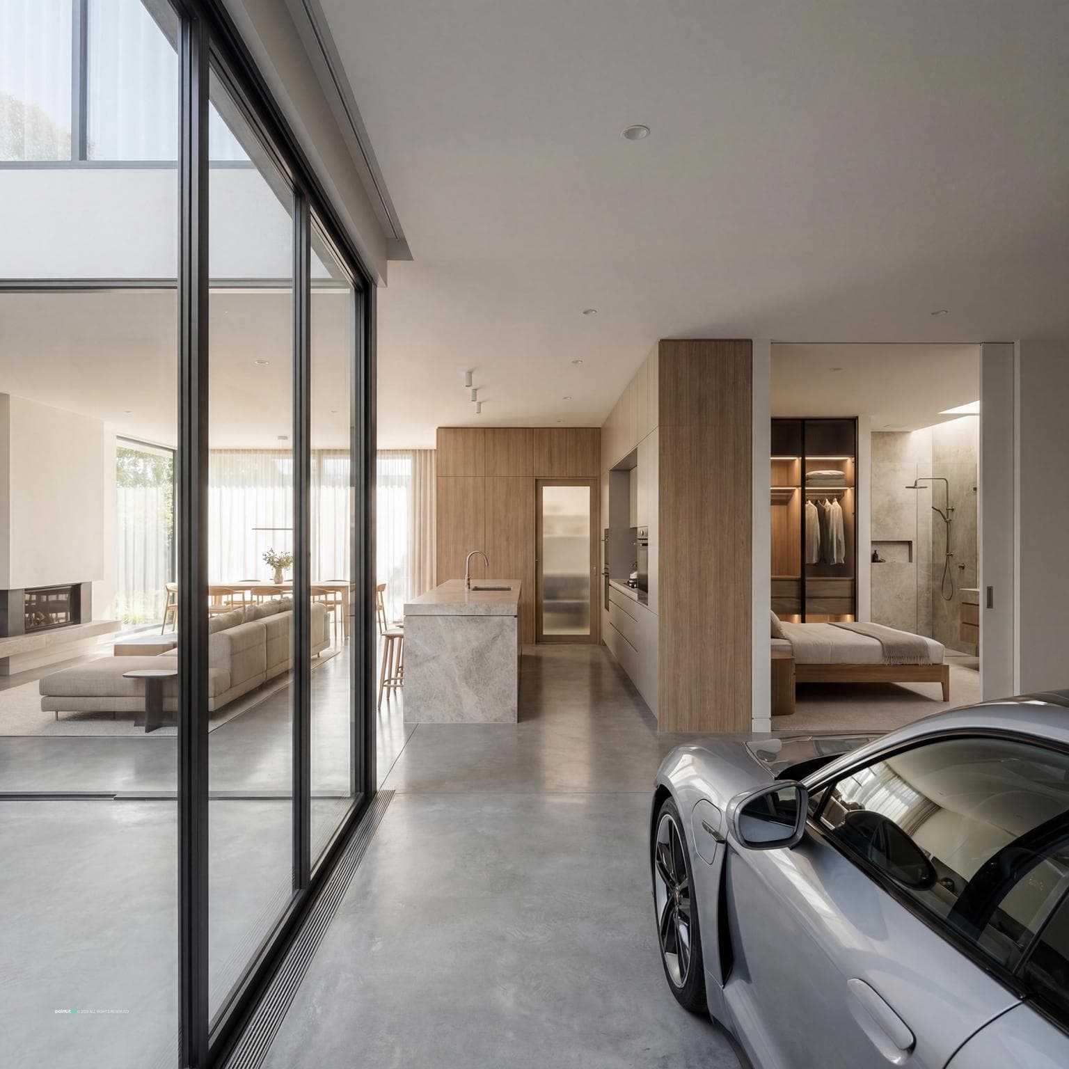Contemporary Open Plan Home Design