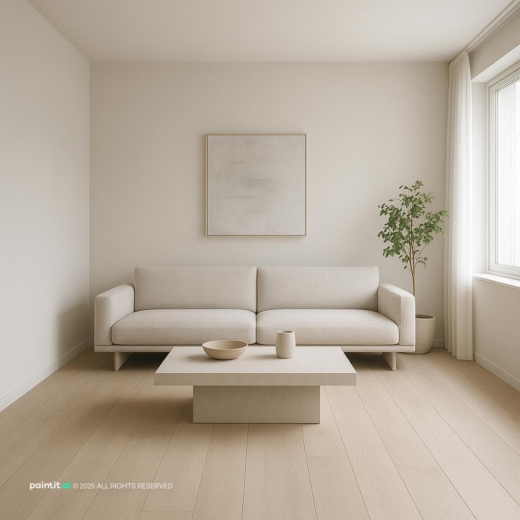 Ultra-Photorealistic Minimalist Interior
