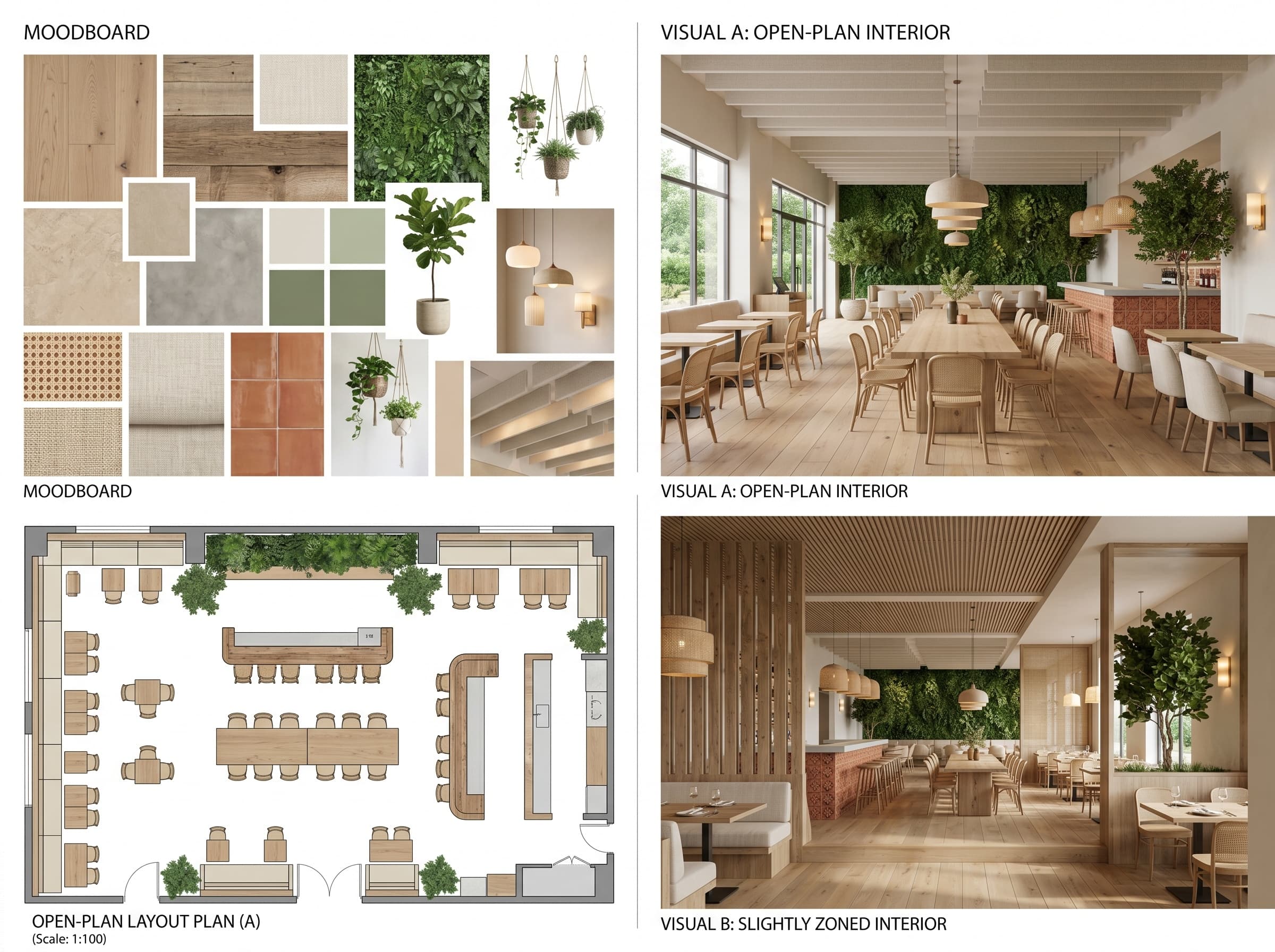 Inviting Restaurant Interior Layouts